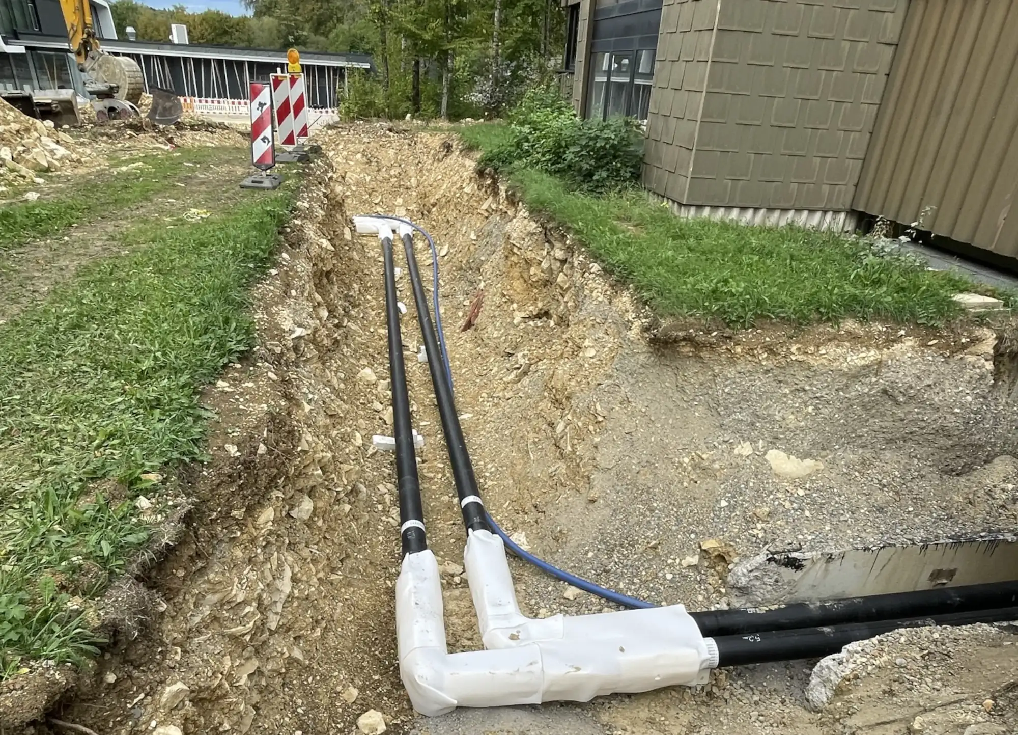 Wärmenetz Gewerbepark Neuhausen ob Eck